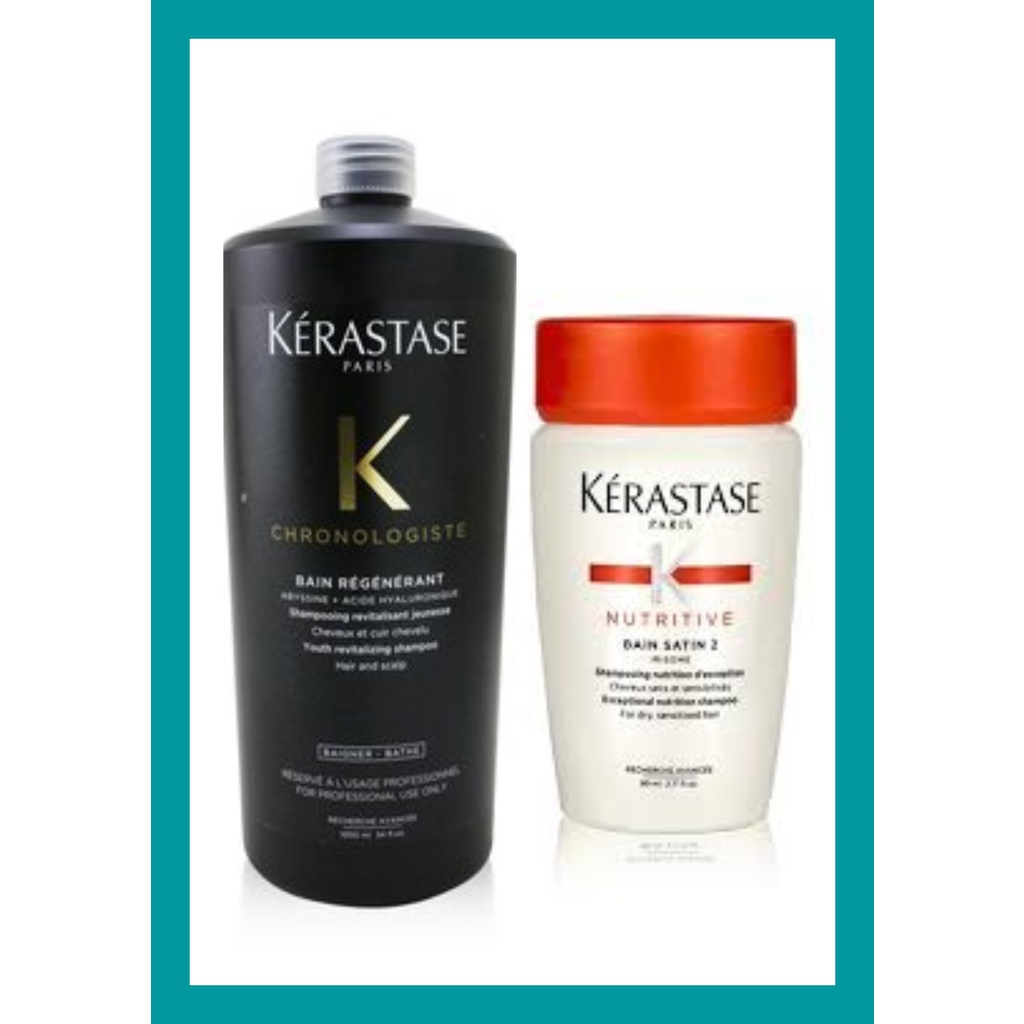 Kerastase Hair Treatment Shampoo Conditioner And Oil For Hair Shopee