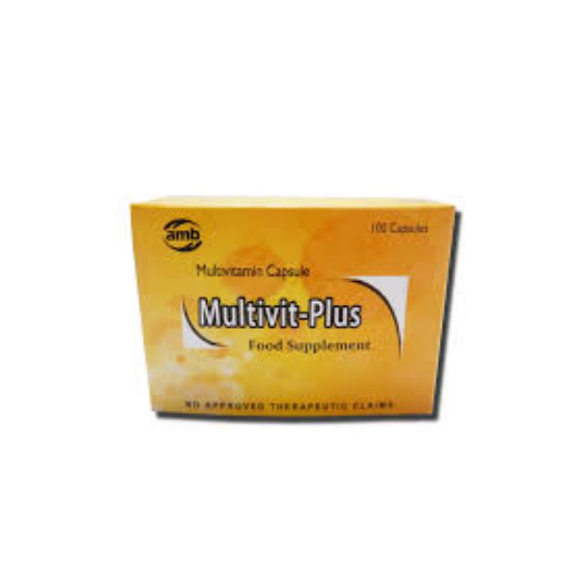 Multivit Plus Food Supplement Multivitamins capsule - 100 capsules ...