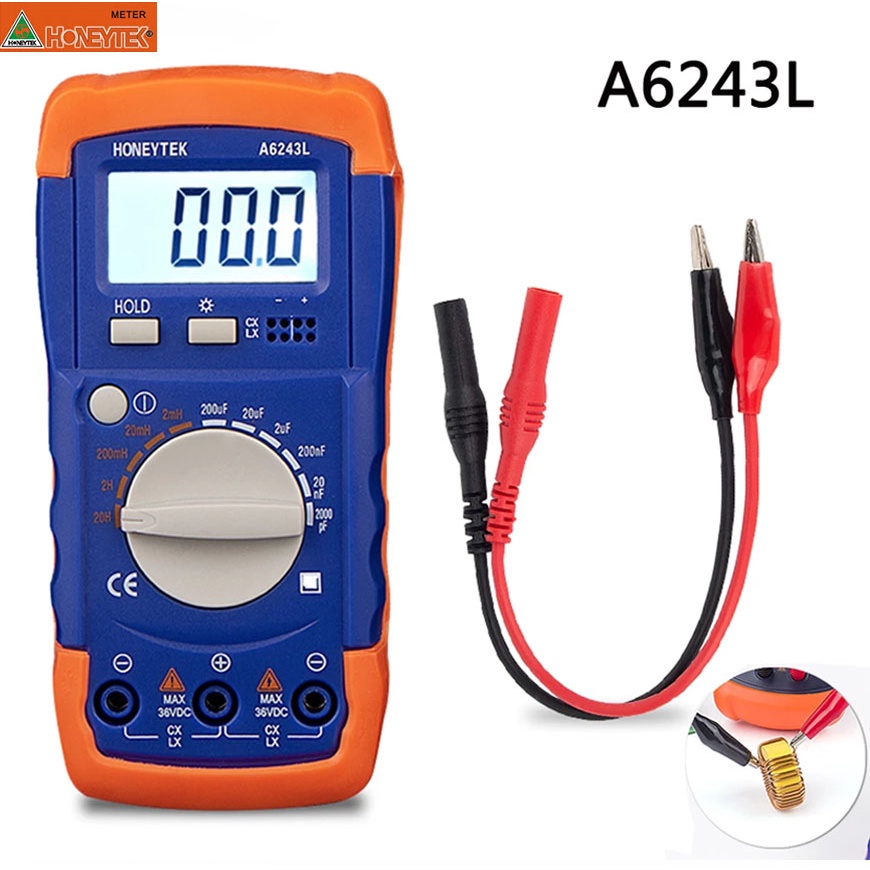 LCR Digital Multimeter Professional Tester Check Capacitors Automotive