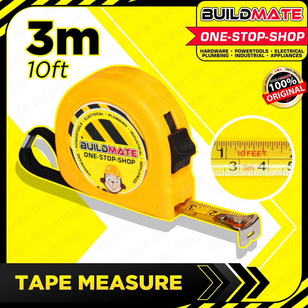 Measuring Tape Measure 3M / 10ft Steel Measuring Tape Measure Tape Tool