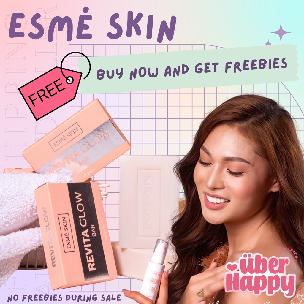 [PRE ORDER + FREEBIES] Esme Skin Revita Glow Bar Shopee Philippines