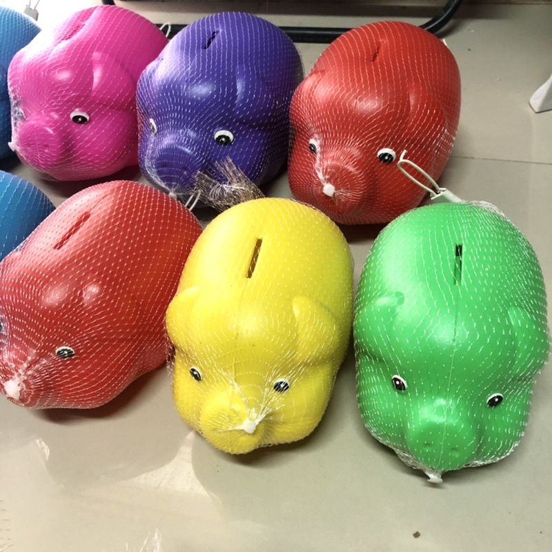 Piggy Bank / Alkansya / Plastic Pic Coin Bank Shopee Philippines