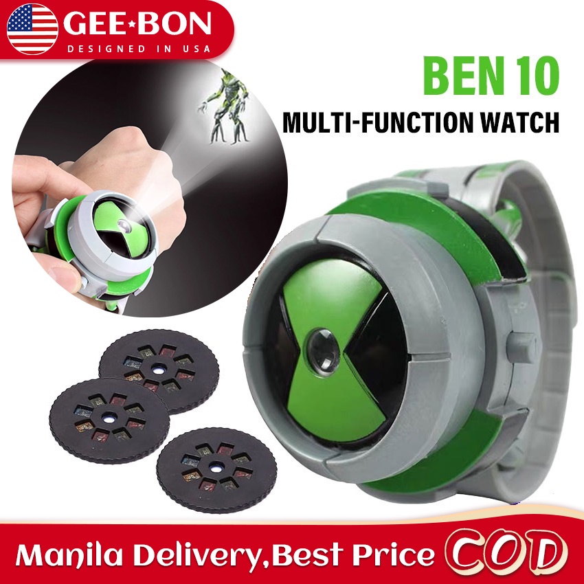 GEEBON Ben 10 Watch Toy Ultimate Omnitrix Style Genuine Ben10 Projector ...