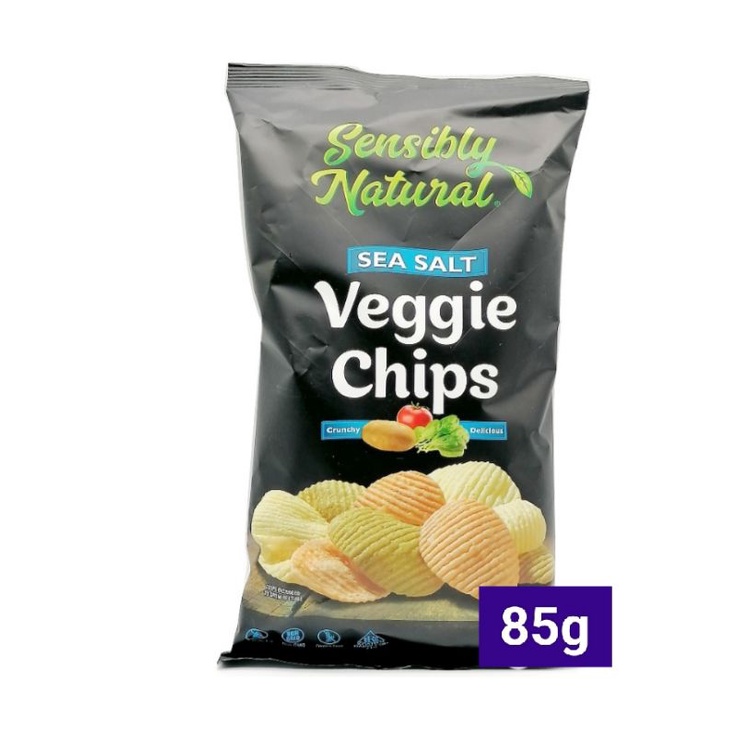 Sensibly Natural Sea Salt Veggie Chips 85g Shopee Philippines