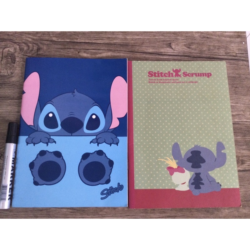 Stitch Notebook 2pieces | Shopee Philippines