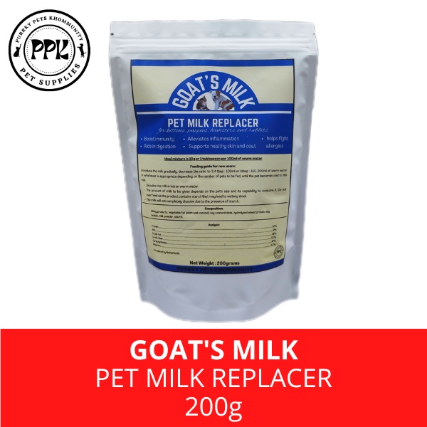 Goat's Milk (Pet Milk Replacer) 200g Shopee Philippines