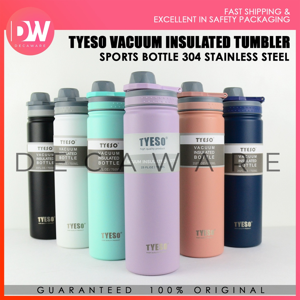 Original Tyeso Stainless Steel Thermos Macaron Vacuum Insulated Tumbler