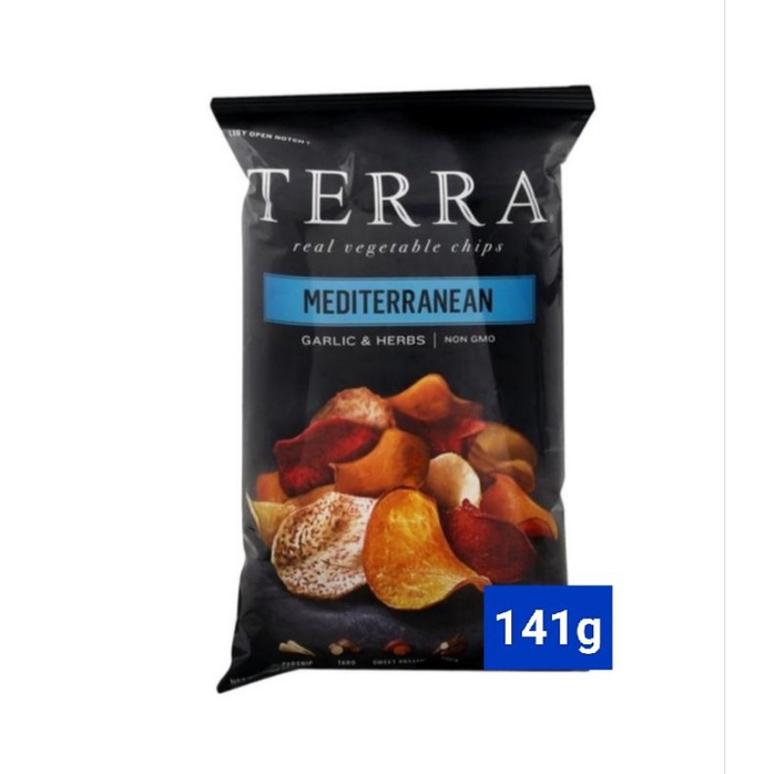 Terra Mediterranean Real Vegetable Chips 141g Shopee Philippines