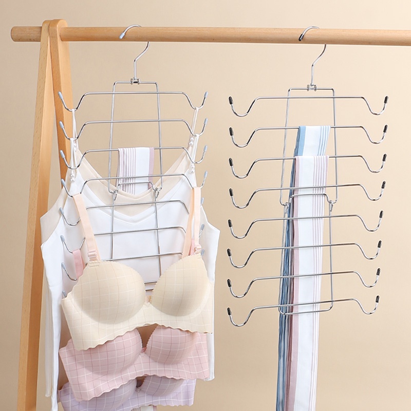 Bra Hanger Panty Hanger Tank Top/Tie/Bra Organizer Multi Layer Bra