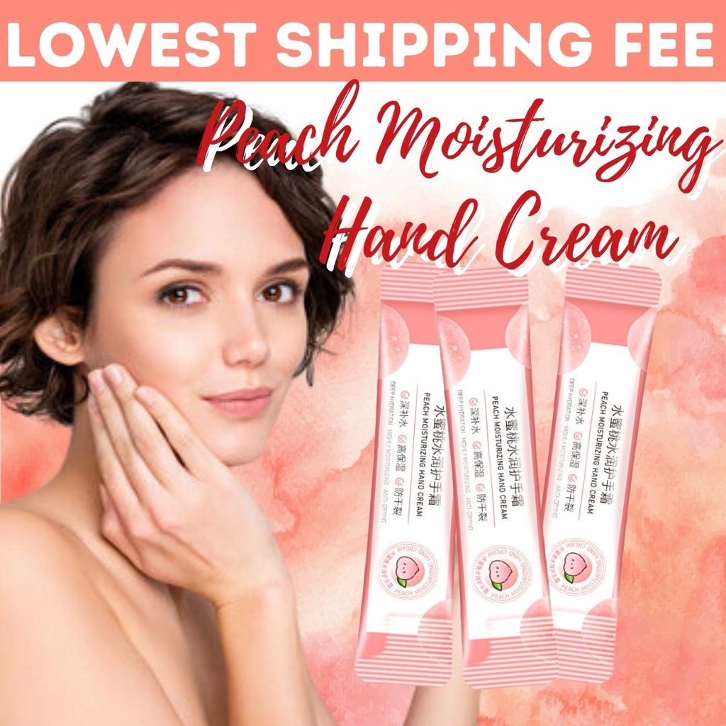 PEACH MOISTURIING HAND CREAM DEEP HYDRATION HIGHLY MOISTURIZING