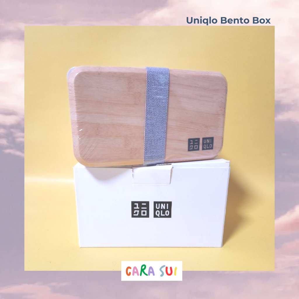Authentic Uniqlo Limited Edition Japanese Bento Lunch Box and