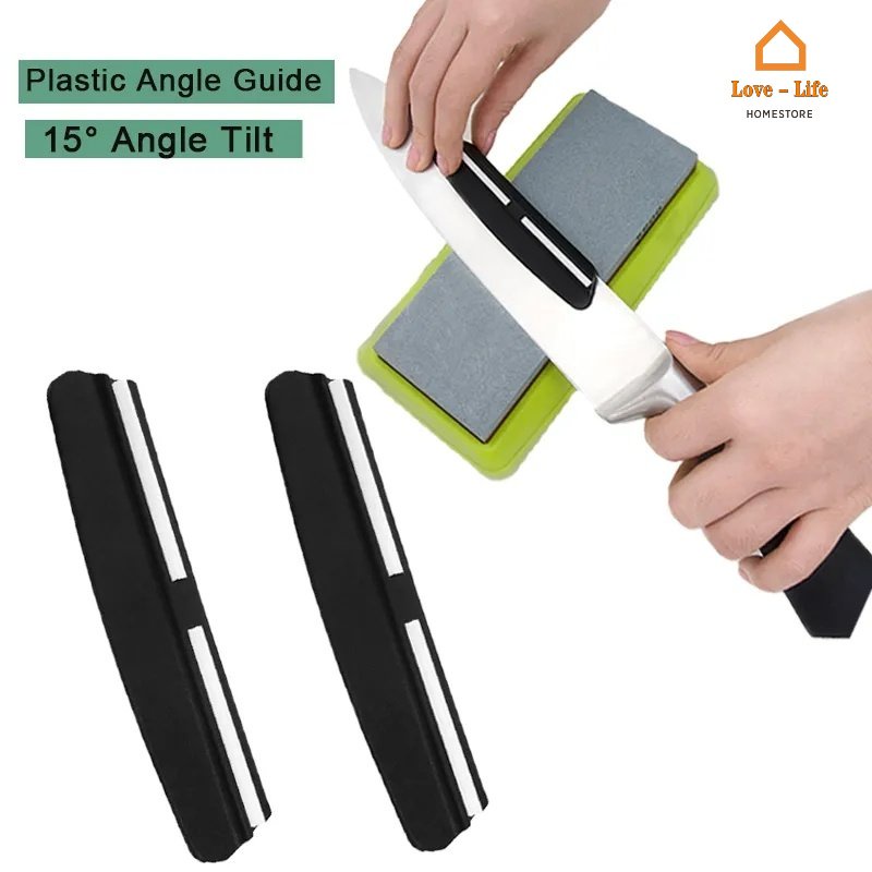 15 Degrees Knife Sharpener Angle Guide/ Knife Sharpening Plastic Control Holder/ Kitchen