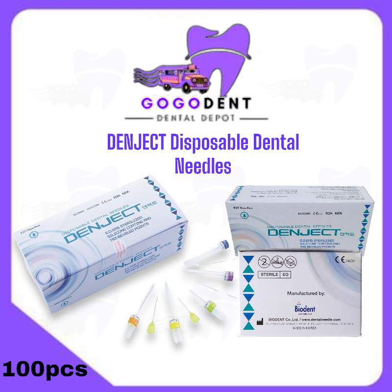 DENJECT Disposable Dental Needles Shopee Philippines
