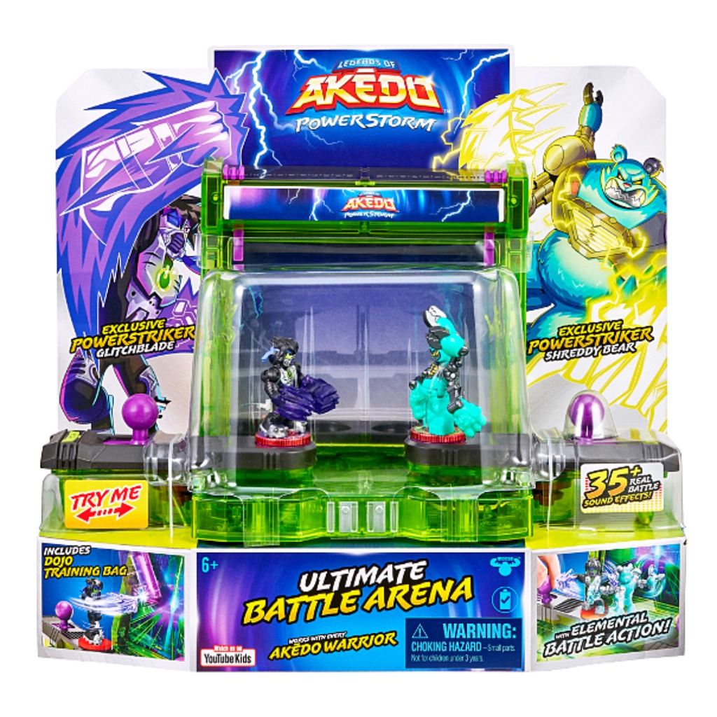 GIOCHI PREZIOSI AKEDO Ultimate Arcade Warriors Arena Set Di Gioco EUR