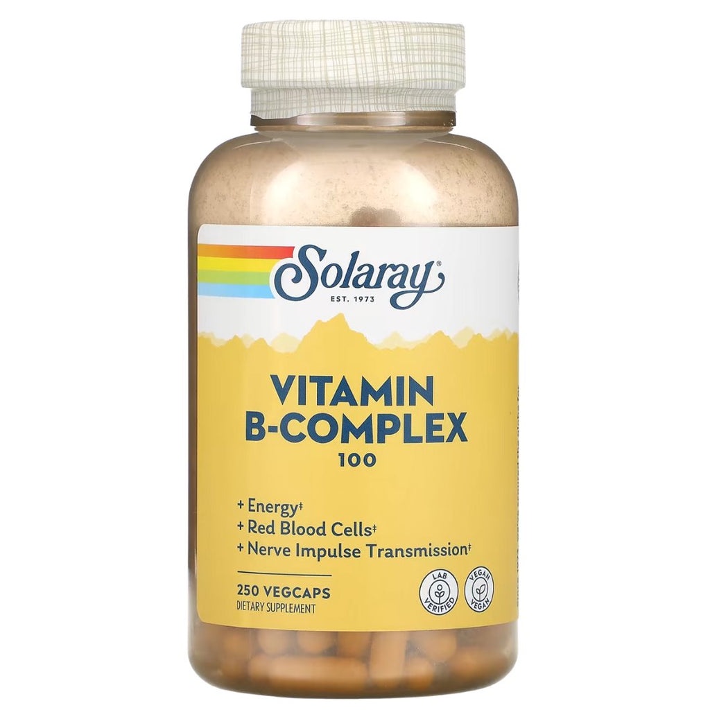 Solaray Vitamin 100 (250 veg caps) Shopee Philippines