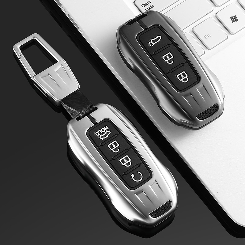 Zinc Alloy Car Key Case Cover for Nissan Leaf Micra Qashqai J11 J10 X