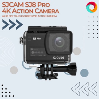 SJCAM SJ8 Pro WIFI 4K 60fps Dual Screen with Gyro Stabilization Action Camera