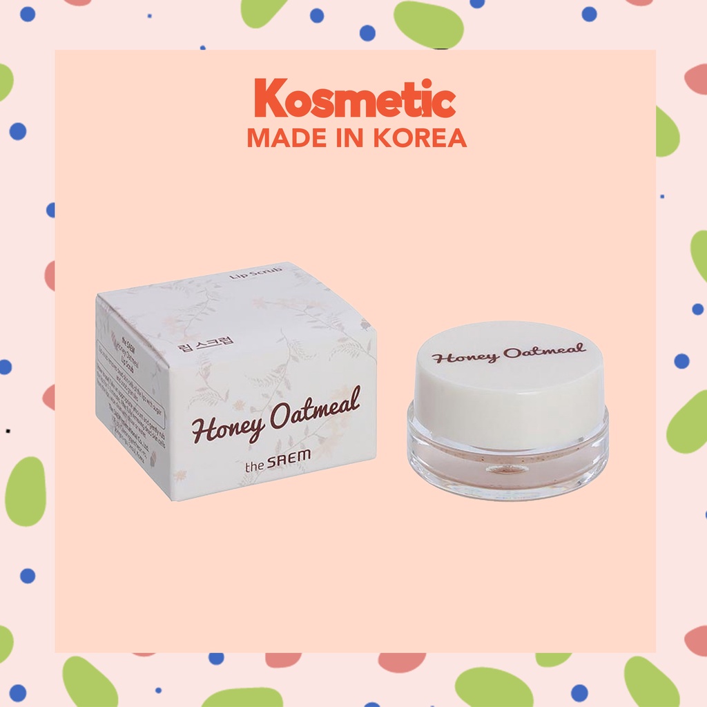 [THE SAEM] Honey Oatmeal Lip Scrub 7ml / KOSMETICPH Shopee Philippines