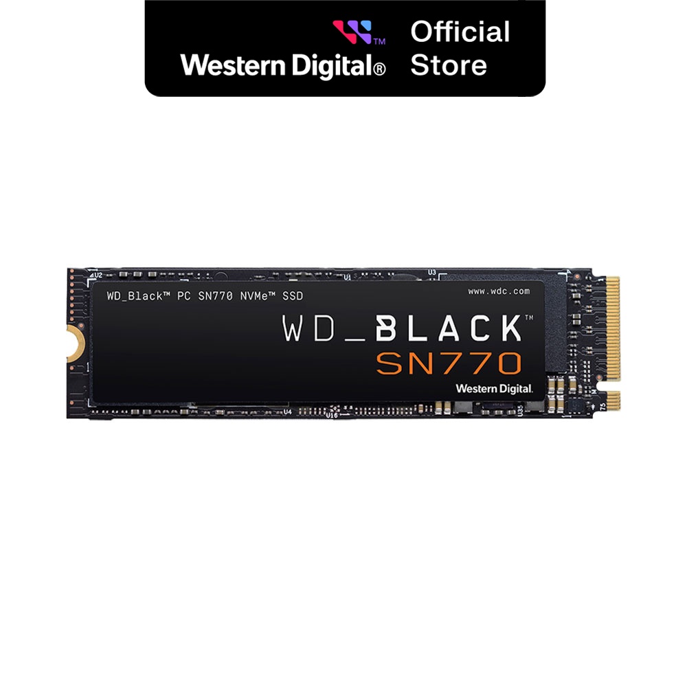 Western Digital WD Black SN770 2TB NVMe M.2-2280 Internal SSD