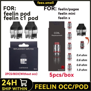 5PCS OCC NEVOKS FEELIN OCC FEELIN X /C1/MINI/PAGEE COIL NEVOKS FEELIN POD CARTRIDGE FAST SHIPING
