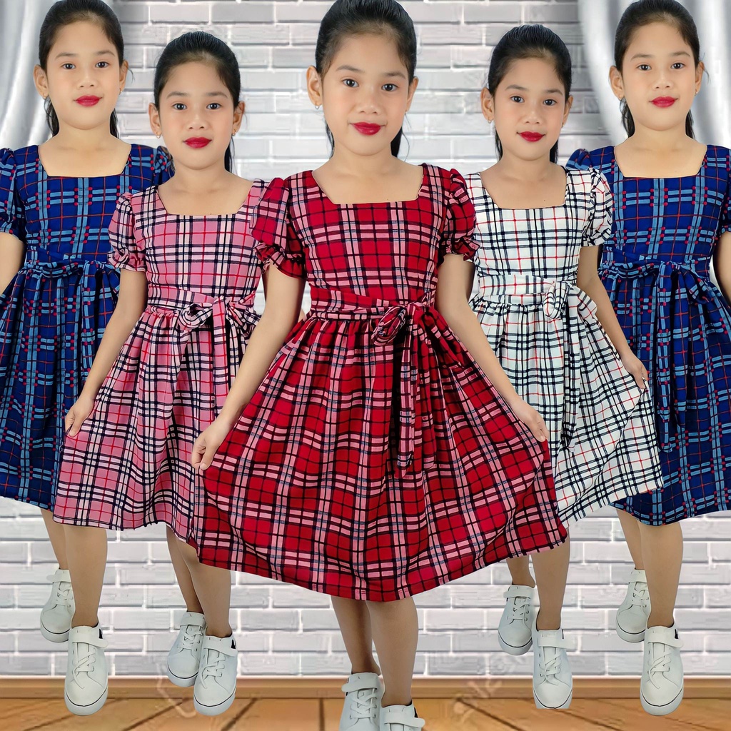 OLLA FIT 6-9 YEARS OLD KIDS DOLL DRESS | Shopee Philippines