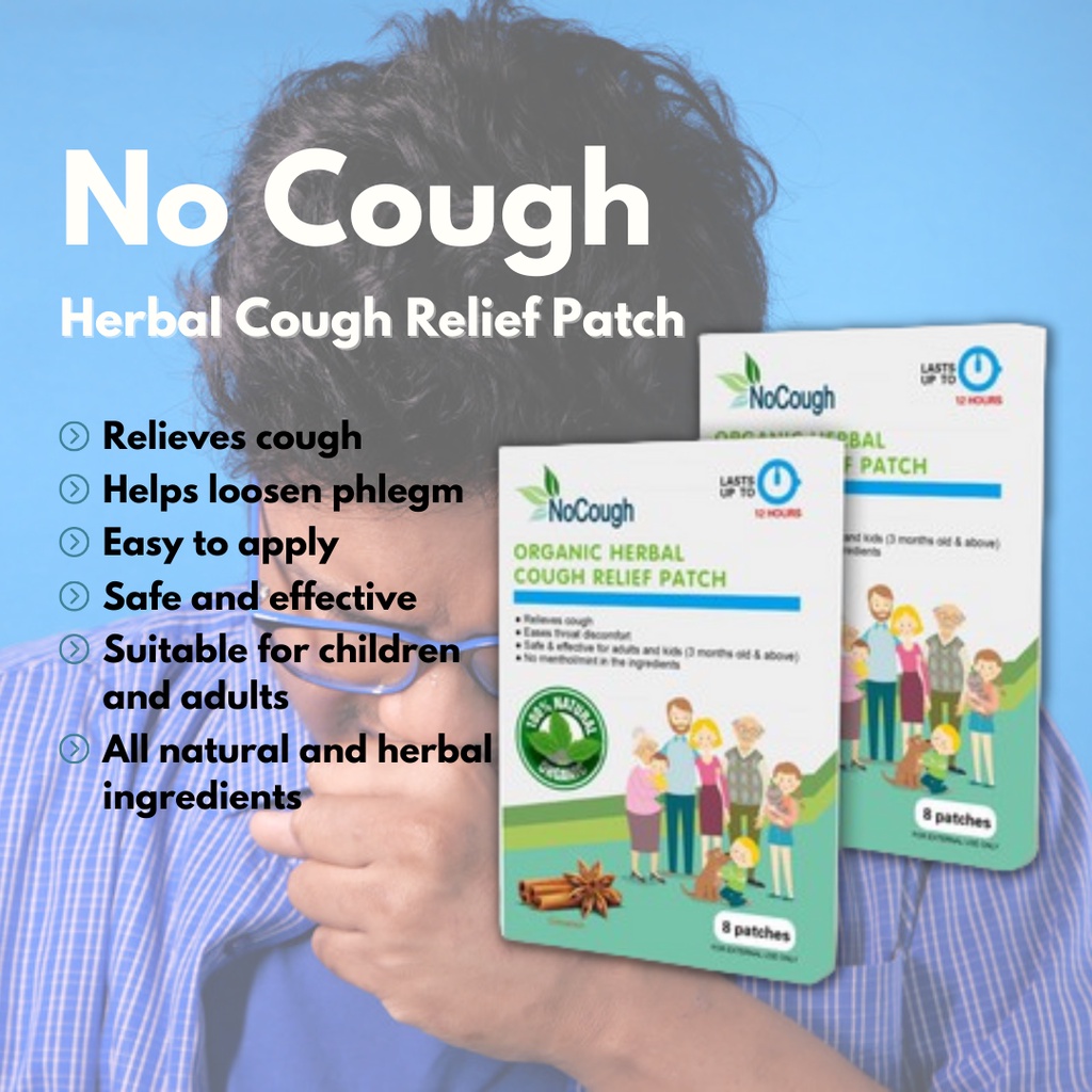 Original No Cough Patch (1 Boxes)(12 Patches)Doctor Herbal No Cough