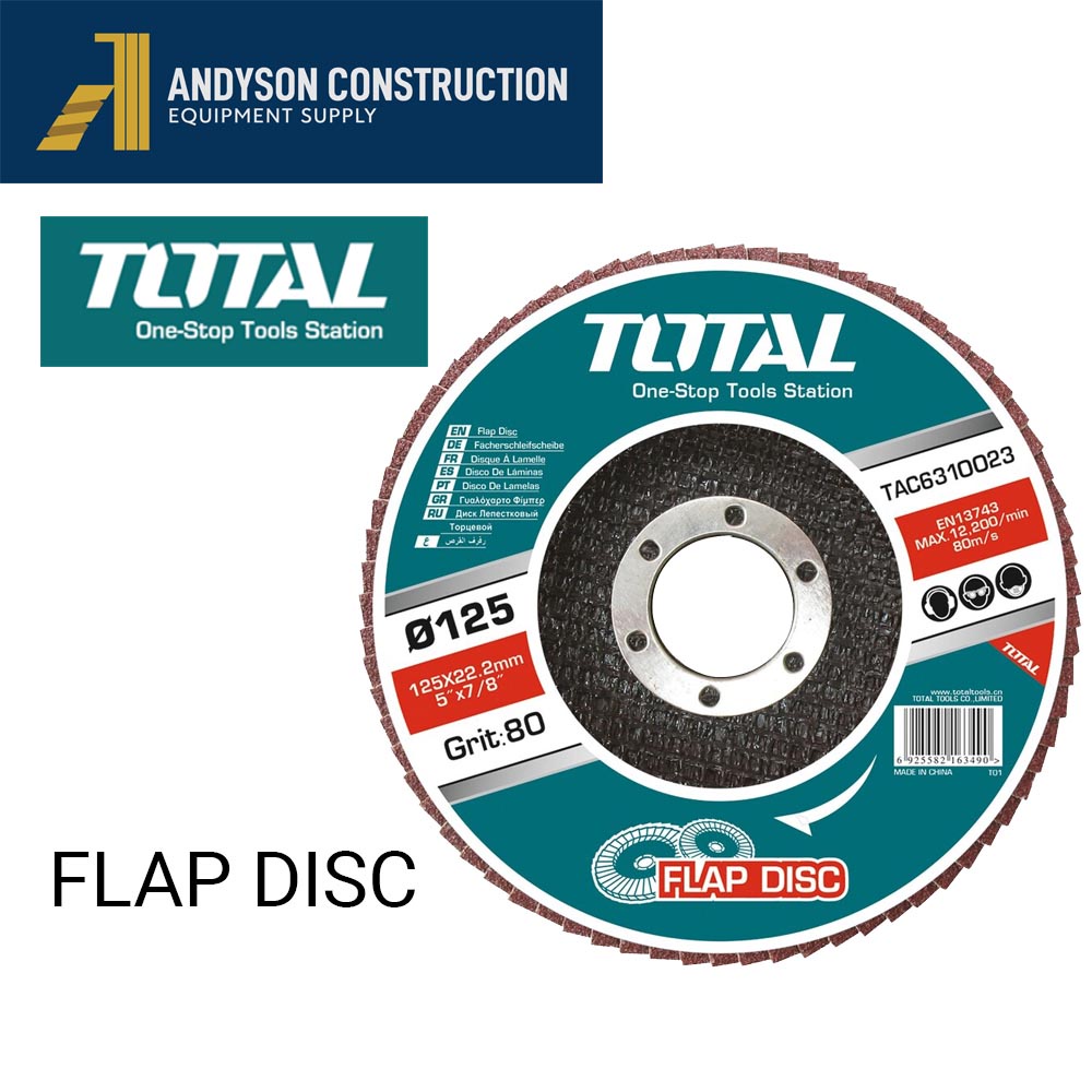 TOTAL FLAP DISC 4INCH Shopee Philippines