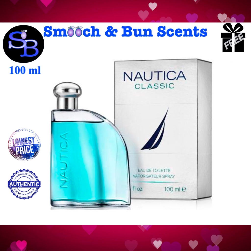 Nautica Classic For Men 100ml Edt Eau De Toilette Authentic Perfume W T Wrap Option For 5359