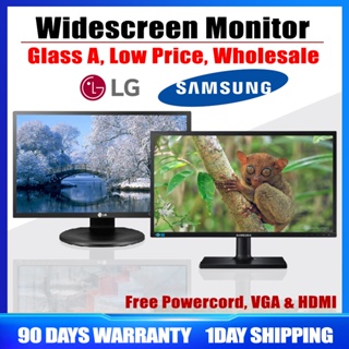 (Surplus) Samsung / LG Monitor 24/23/22/20/19 inch /for computer pc desktop/ CCTV