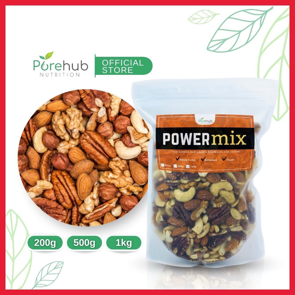 Purehub Power Mixed Nuts (All-nuts mix) | Shopee Philippines