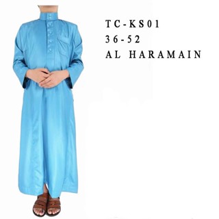 (12pcs/box)AL-HARAMAIN Kimon for muslim kids long sleeves thobe