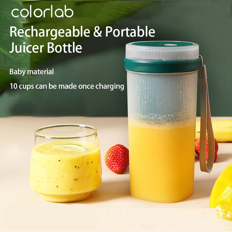 Portable Juicer Blender Fruits Juicer Electric Chopper USB Rechargeable