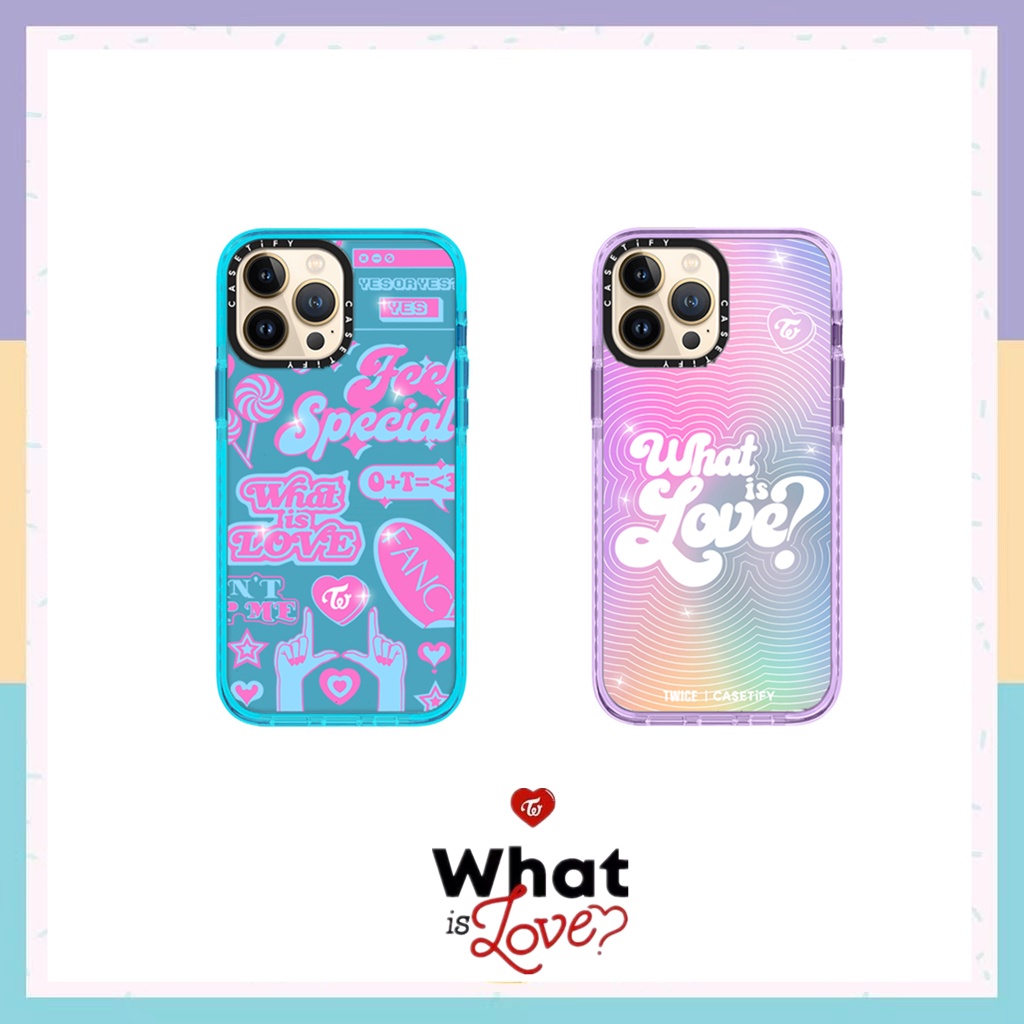 Casetify TWICE What is Love Soft Silicone TPU Case For iPhone 7 8 X XR