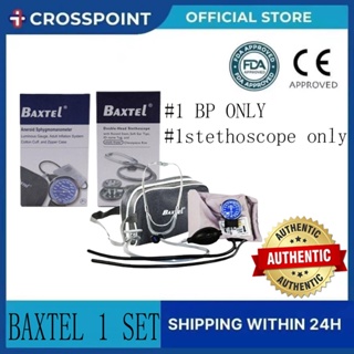 BAXTEL Sphygmomanometer BP Aneroid and Stethoscope Manual BP