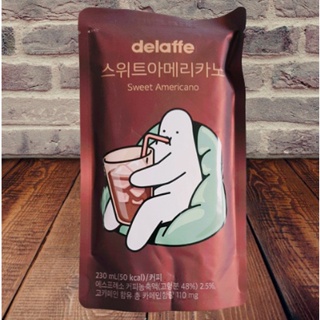 Delaffe Sweet Americano Korean Pouch Drink Ml Shopee Philippines