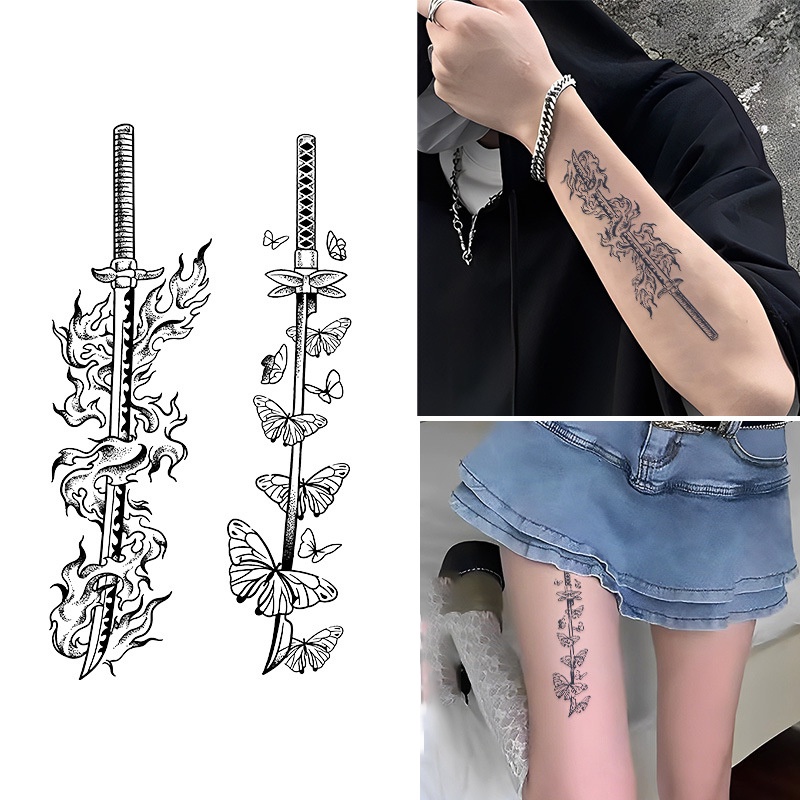 The Tattoo Lasts for 15 Days.[Magic Tattoo (Temporary Tattoo