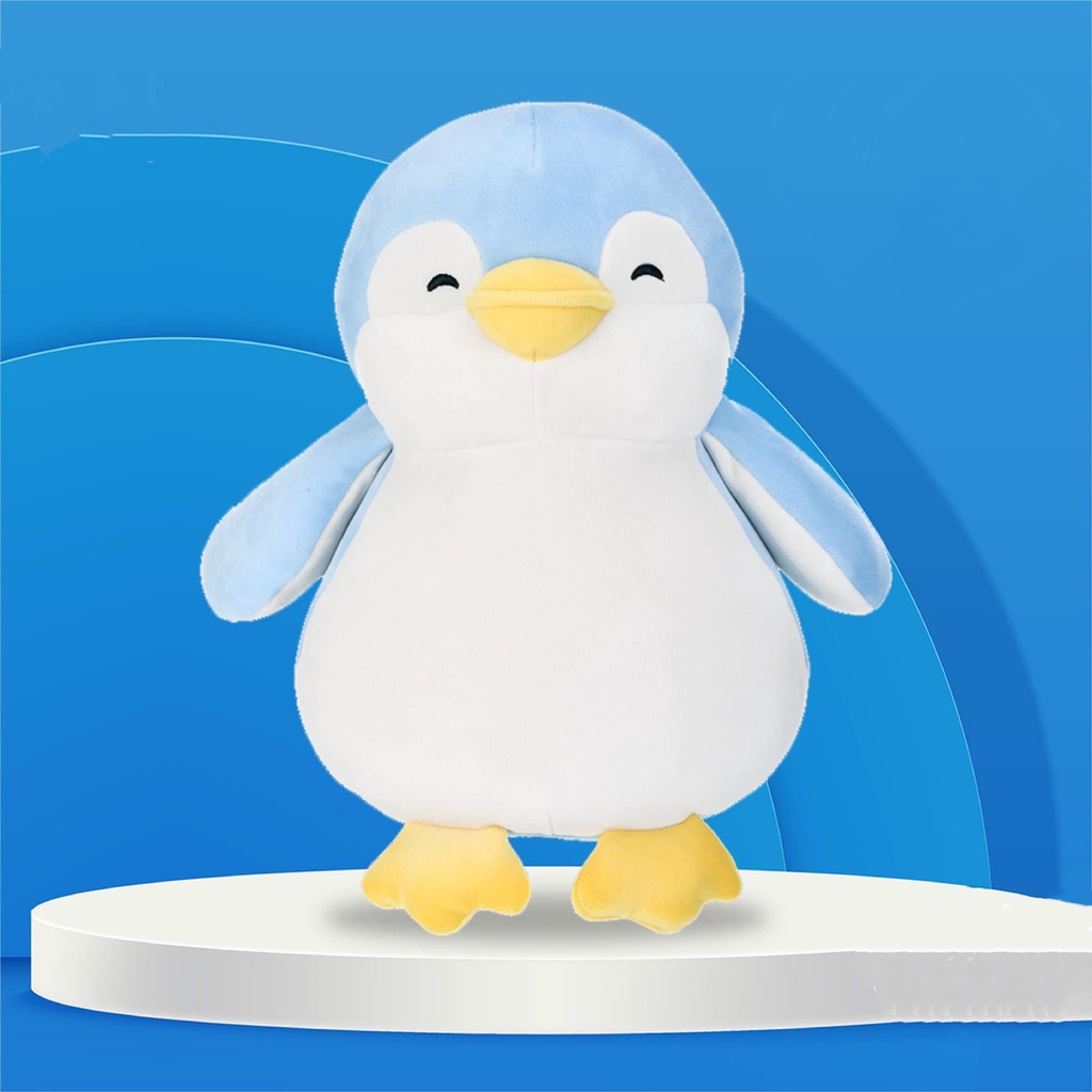 SMALL BLUE PENGUIN PLUSH TOY STUFFED TOYS 28CM by Miniso | Shopee ...