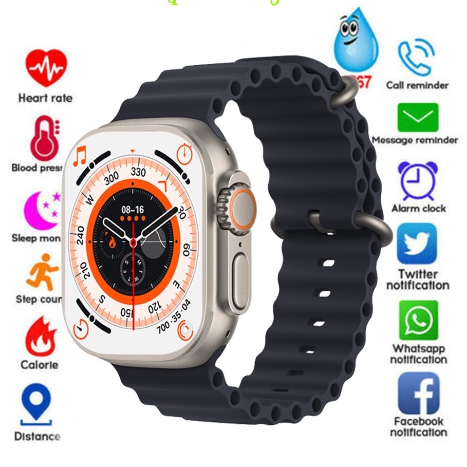 Iwo T Smartwatch Bluetooth Call Smart Watch Original Kd Ultra