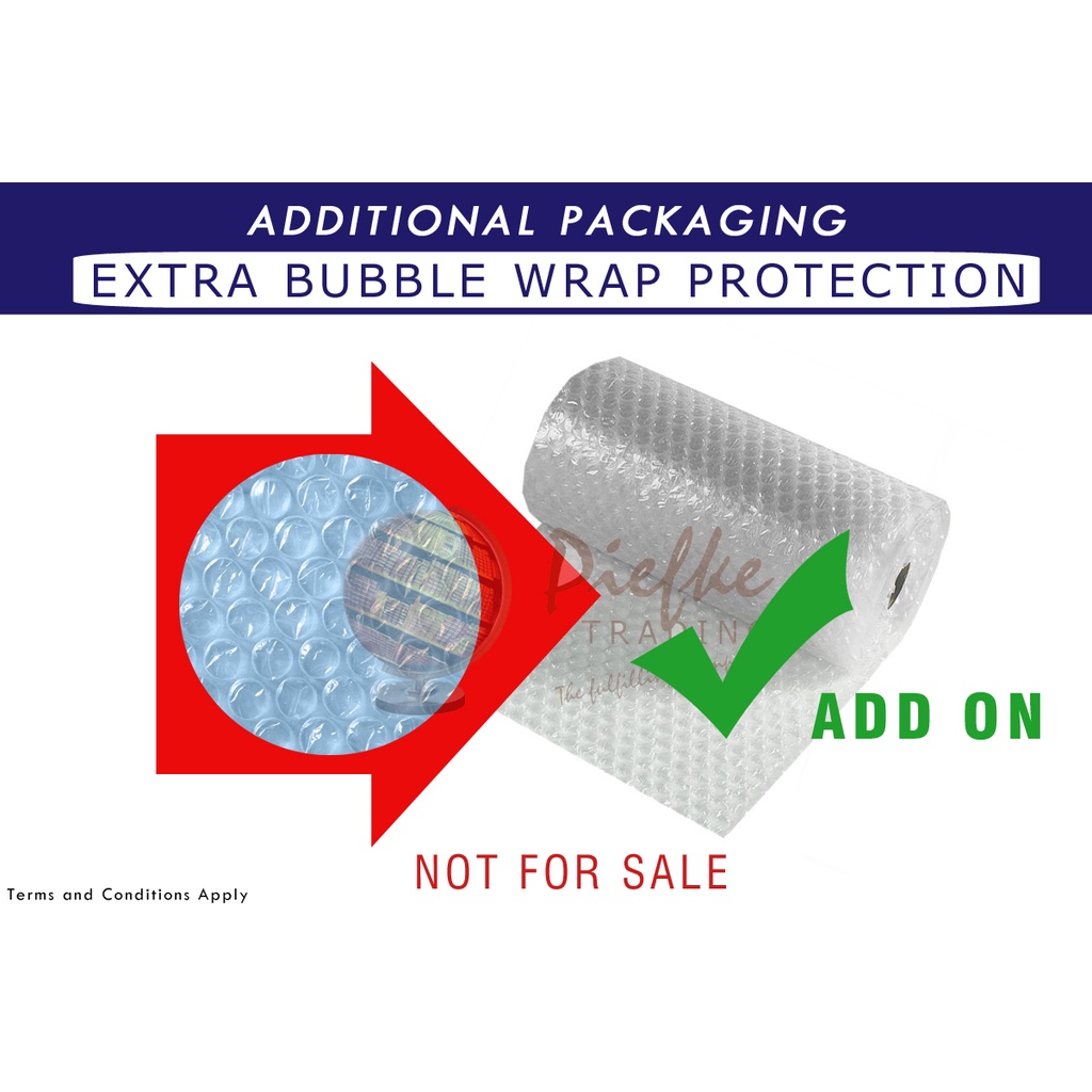 ADD ON Extra Additional Bubble Wrap On Packaging for Better