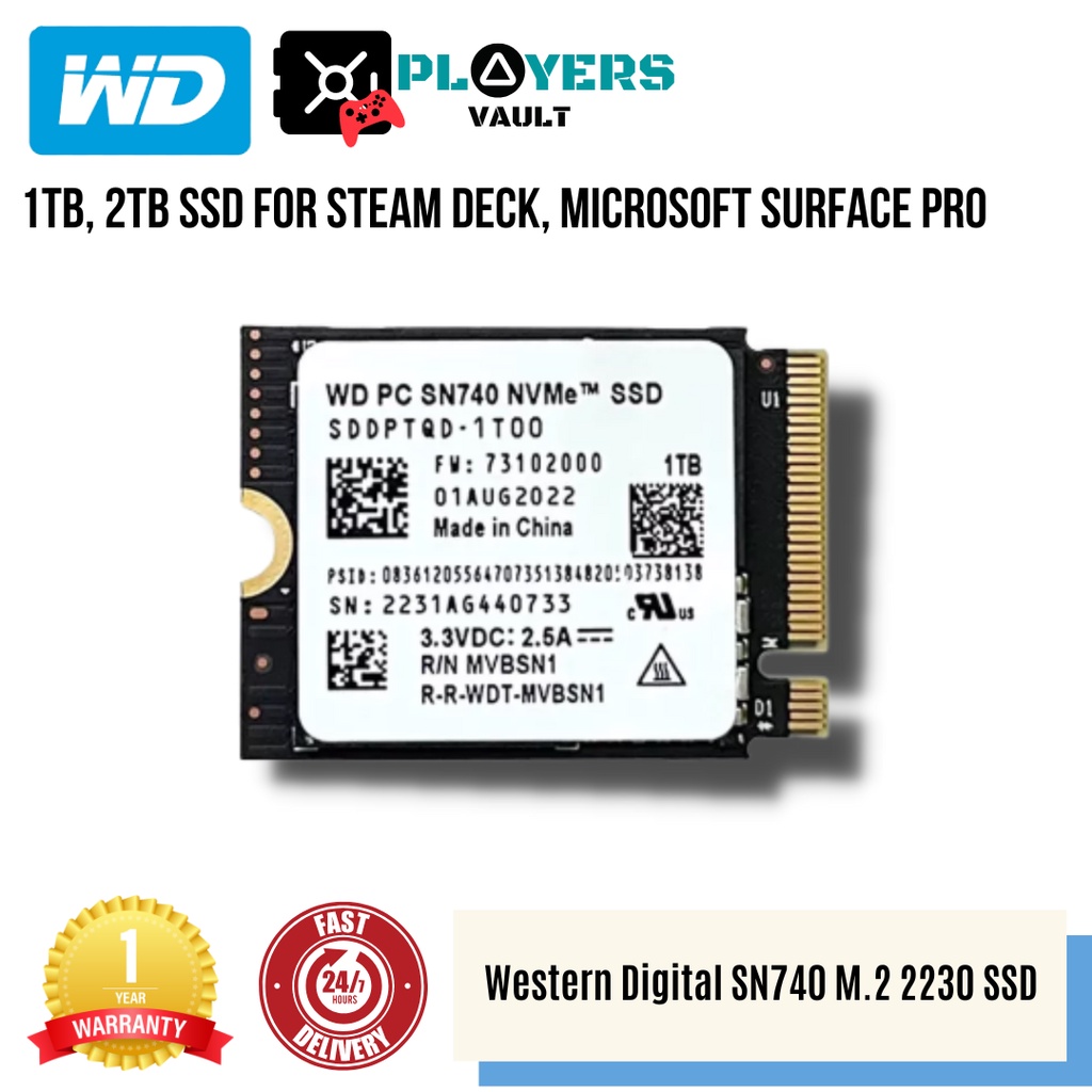 新品1TB 2230 SSD WD SN740 M.2 NVME 大人気の - www.woodpreneurlife.com