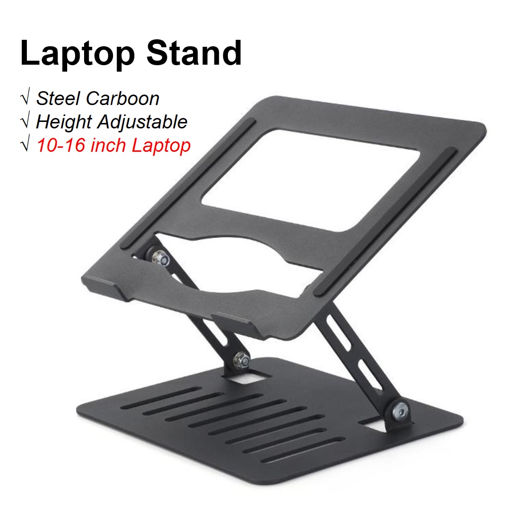 Laptop Stand Adjustable Aluminum Alloy Laptop Riser Laptop Cooling