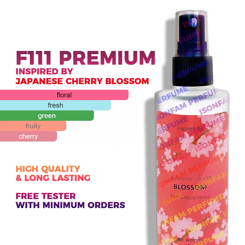 Japanese Cherry Blossom Perfume Inspired Scent for Women 85ml Bottle