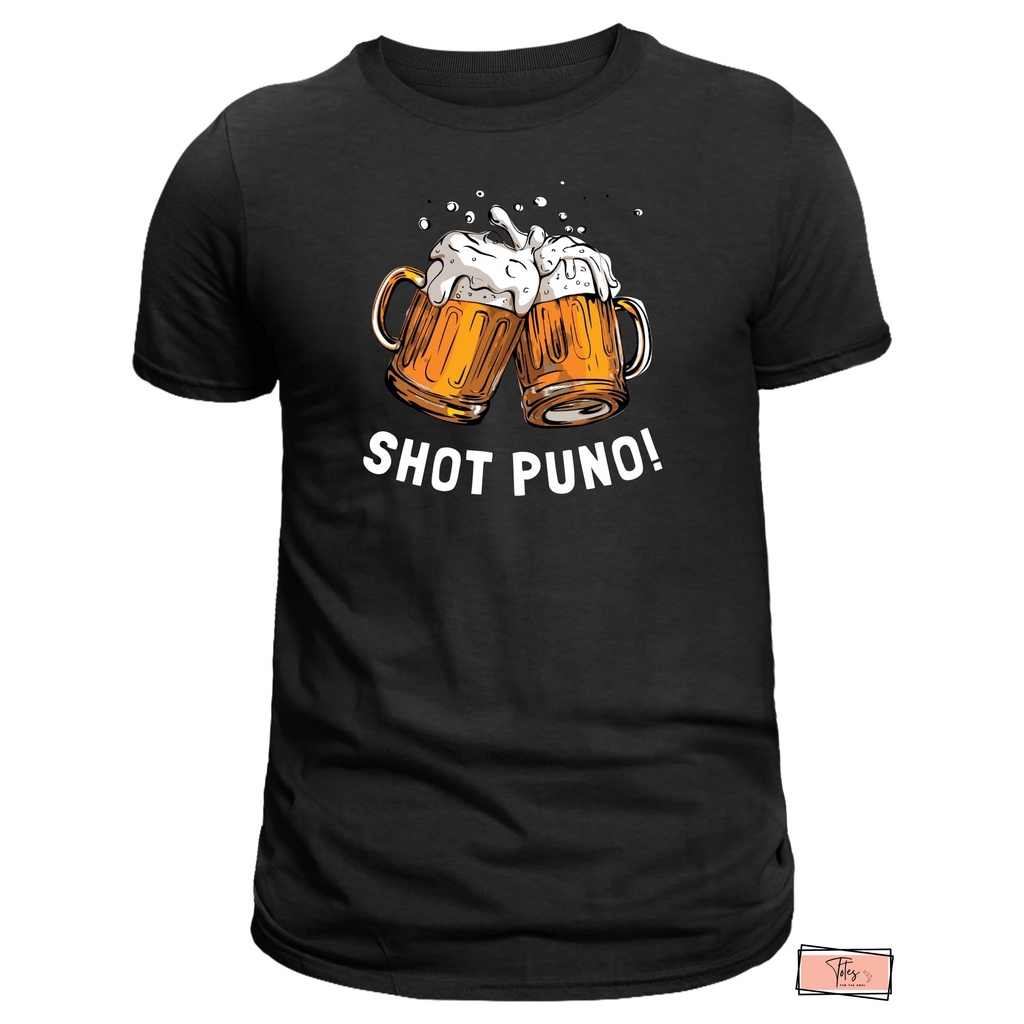 Shot Puno Minimalist Aesthetic Simple Unisex Shirt Shopee