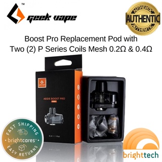 Geekvape Aegis Boost Pro Replacement Pod and Coil Occ - Legit 1 Pod & 2 Coils (With Warranty) (Brigh