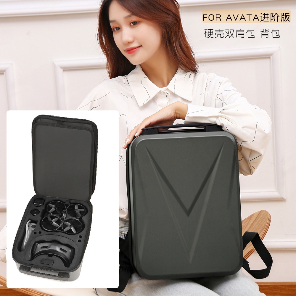 For DJI AVATA Advanced Hard Case Backpack Storage Bag Goggles2 Glasses