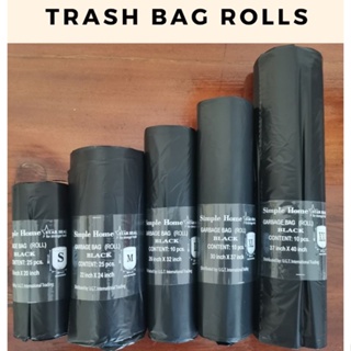 Trash bag Garbage bag Black (Small/Medium/Large/XL/XXL)