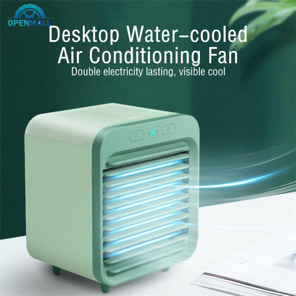 Openmall Mini Air Conditioner Air Cooler Fan Usb Chargeable Portable 3