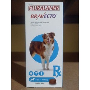 BRAVECTWO CHEWABLE 20 TO 40 KG