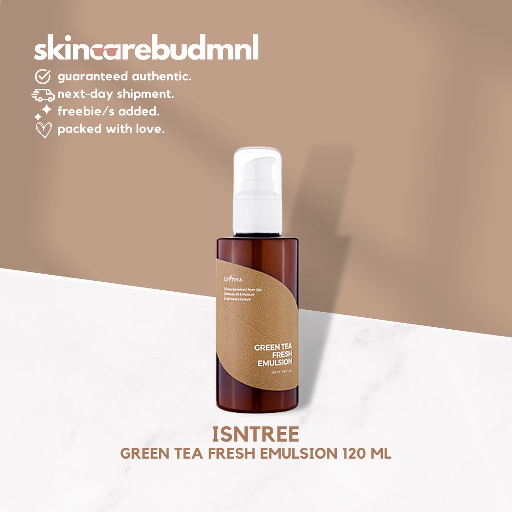 ISNTREE Green Tea Fresh Emulsion 120ml by skincarebudmnl | Shopee ...
