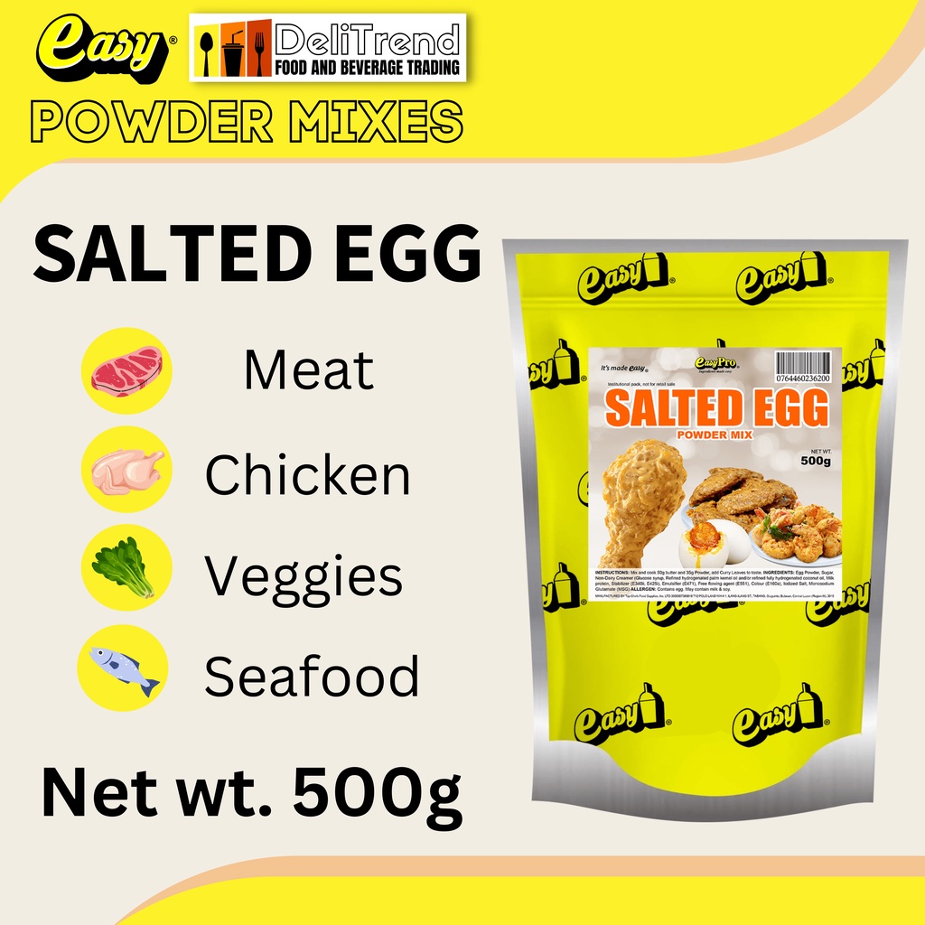 EasyPro Salted Egg Powder Mix Shopee Philippines